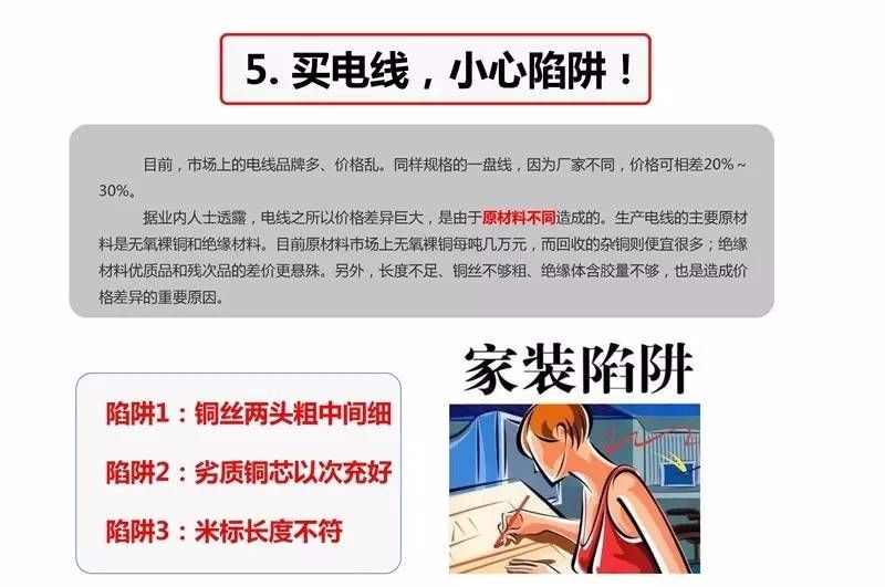 [民用電線 ] 超實(shí)用！家裝電線選擇及布線施工圖解